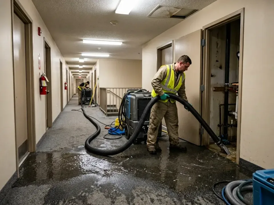 multi-unit-apartment-hallway-f-005 — frequently asked questions, Emergency Burst Pipe Water Extraction & Removal in Chaska,…
